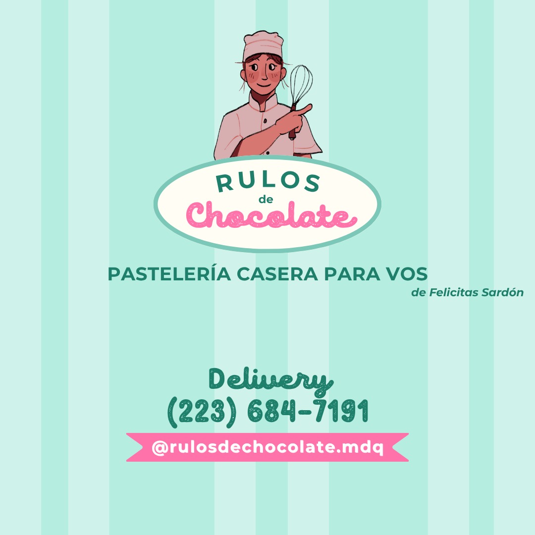 Rulos de chocolate. Reposteria casera